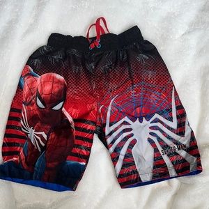 Spider man swim trunks